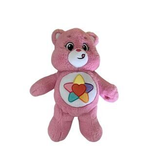 Care Bears True Heart Pink Bear Stuffed Animal Stuffy EUC Plush Toy Teddy Bear